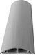 Eurolamp Canal de Cablu De podea din Plastic 70x20mm Gri 2m