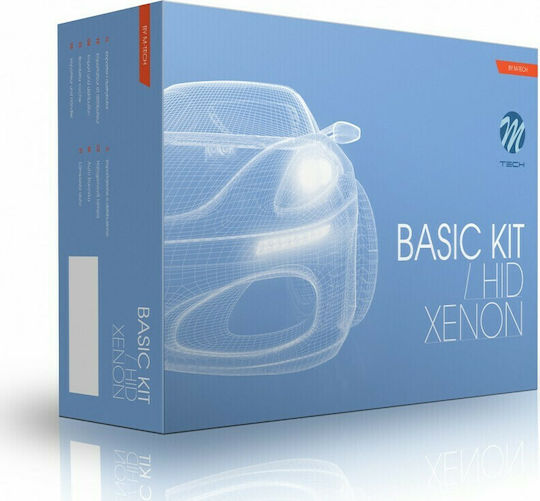 M-Tech Xenon Σετ Φωτισμού Αυτοκινήτου H7 35W 12V 8000K Ψυχρό Λευκό