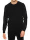 The Bostonians Men's Long Sleeve Sweater Black 3MR00012-B00031