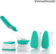 InnovaGoods Cleasy Plastic Cleaning Brush with Handle Green