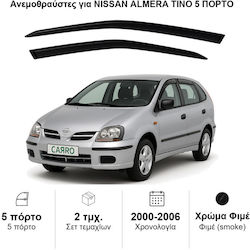 Heko Set Car Windbreakers Front Dark Fime for Nissan Almera Tino 2 Pieces 24227 Heko Set Car Windbreakers Front Dark Fime for Nissan Almera Tino 2 Pieces 24227
