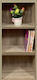 Floor Chipboard Bookcase Walnut 40x24x80cm