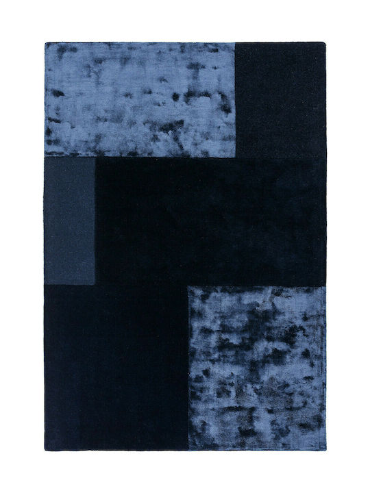 Asiatic London Tate Handmade Rug Navy Blue