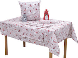 Viopros Christmas Tablecloth with Santa Claus 2 Pieces Viopros Christmas Tablecloth with Santa Claus 2 Pieces