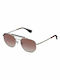 Converse Sunglasses with Silver Metal Frame and Brown Lens SCO138-8FEX