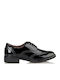 Γυναικεία Oxfords από Λουστρίνι σε Μαύρο Χρώμα
