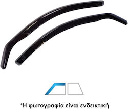 Heko Set Car Windbreakers Front Dark Fime for VOLVO FH4/FH12 (3rd Generation Truck) 2012+ 2 Pieces 31220 TRUCK