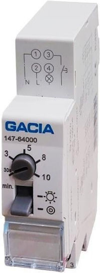 Gacia Time-Lag Switch 10min 16Α 230V AC