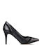 Envie Shoes Pointed Toe Stiletto Black High Heels