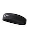 Nike Swoosh Athletic Headband Black Headband