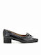 Milaneza Leder Pumps Schwarz