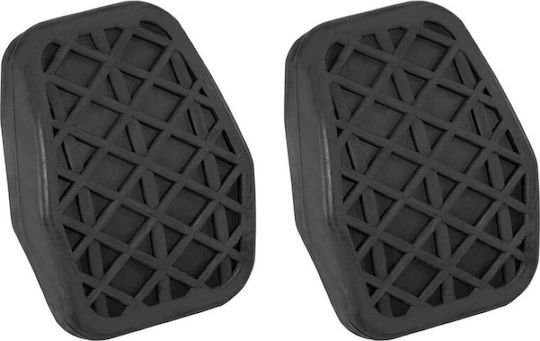 Lampa CP-23 Set Pedale Rutschfest für Volvo aus Gummi Schwarz 2Stück