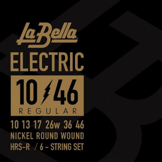La Bella Electric Σετ Χορδών Nickel Wound Ηλεκτρικής Κιθάρας 10 - 46" Regular