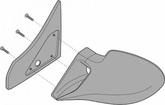 Lampa Основи за автомобилни огледала Opel Кадет 1984-1991 2бр