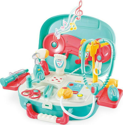 Kids Medical Set Ιατρικά Εργαλεία σε Βαλιτσάκι με Ήχο for 3+ Years Old