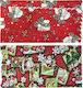 XMASfest Christmas Fabric Tablecloth Ornament L150xW150cm (Μiscellaneous Colors)