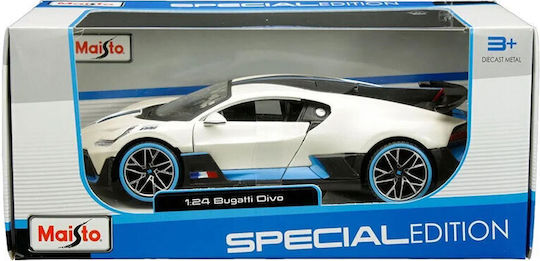 Maisto Special Edition Toy Car 1:24 Buggati Divo White