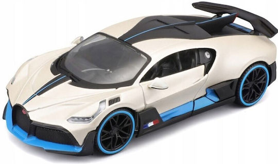 Maisto Metal Modeling Figure Car White in Scale 1:24 Bugatti Divo Special Edition White