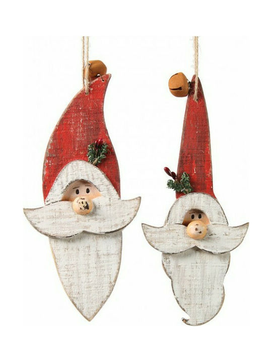 Wooden Ornaments Santa Claus