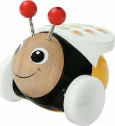 Brio Toys Push Along Code & Go Programmable Bumblebee made of Wood for 24++ Months