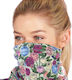 Eco Chic Snood Face Mask Green Peonies 1τμχ
