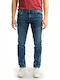 Devergo Herren Jeanshose Elastisch Blau