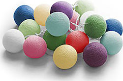 Fos Me Garland Lights LED 2.85m With 20 Balls Fos Me Garland Lights LED 2.85m With 20 Balls