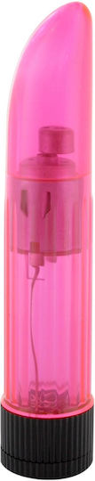 Seven Creations Crystal Clear Lady Finger Класически Вибратор 13см Розов