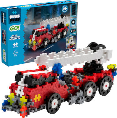 Plus Plus Building Block Go! Πυροσβεστική for 7 - 12 years 500pcs