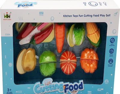 Zita Toys Fruits & Vegetables Toy Σετ Με Φρούτα Κοπής for 3+ Years Old (Various Designs) 1pc