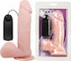 Baile Dong Love Clone Vibrating Realistic Vibrator 19cm BW-008017AR Flesh