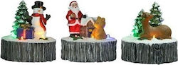 Diakakis Christma Lighted Decorative Decorative Scenery Battery 10x9x9cm