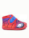 Meridian Shoes Παιδικές Παντόφλες Μποτάκια Κόκκινες Spiderman
