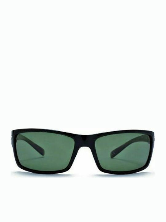 Mohiti In Motion Ochelari De Soare Pentru Bărbați Cu Ramă Din Plastic Negru Lucios Polarized