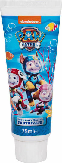 Kokomo Paw Patrol Παιδική Οδοντόκρεμα για 4+ Χρονών με Γεύση Φράουλα 75ml