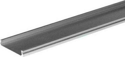 Adeleq External LED Strip Aluminum Profile 100x2.4x0.6cm