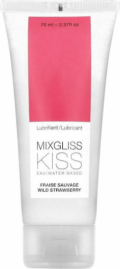 Mixgliss Lube Water Based Gel lubrifiant Căpșună 70ml
