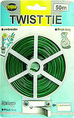 116199 Plastic Twist Tie Wire 50m