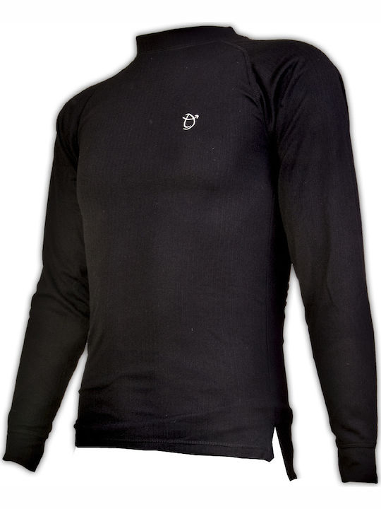 Toxotis Active Wear Bluză termică Neagră