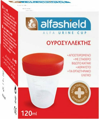 Alfashield Alpha Urine Cup Sterilized Urine Cup 120ml URN-AS-001