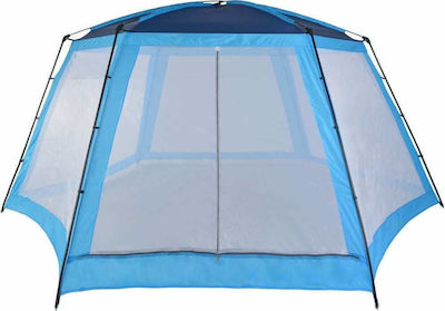 vidaXL Pool Sunshade Σκίαστρο Πισίνας Μπλε 660x580x250 εκ. Υφασμάτινο 660x580cm 91576