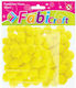 Fabi Pom Pom Craft Yellow Set of 50pcs