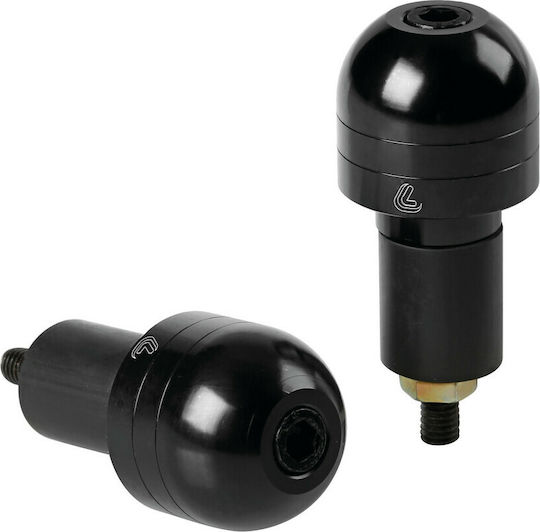 Lampa Contragreutăți pentru ghidon cu diametru intern de 17-23mm în culoarea Negru