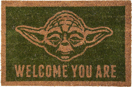 Pyramid International Πατάκι Εισόδου από Κοκοφοίνικα Star Wars: Yoda (Welcome you are) Μαύρο 40x60εκ. GP85052 Μαύρο Pyramid International Πατάκι Εισόδου από Κοκοφοίνικα Star Wars: Yoda (Welcome you are) Μαύρο 40x60εκ. GP85052 Μαύρο