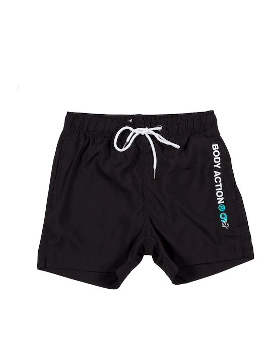 Body Action Swim Shorts Kids Swimwear Swim Shorts Black