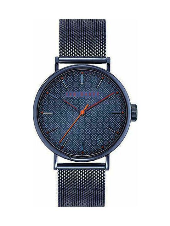 Ted Baker Watch Battery with Blue Metal Bracelet BKPMMS003