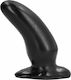 All Black Arnold Dop Anal Neagră 13cm