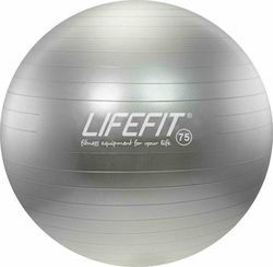 Lifefit Übungsbälle Pilates 75cm in Silber Farbe