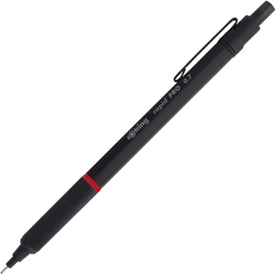 Rotring Rapid Pro Mechanical Pencil for Drawing Metallic 1pcs Black