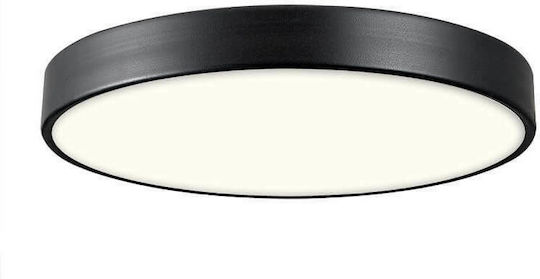 Luma Plafonieră de Tavan 50buc Neagră cu LED Integrat